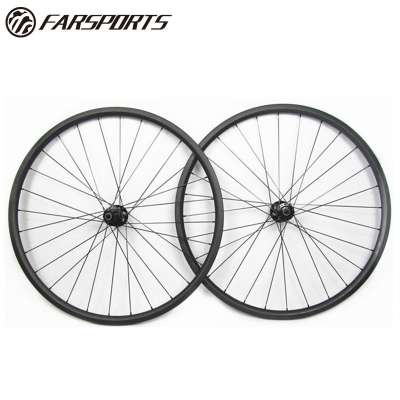 China High performance carbon MTB bicycle wheels 50mm width cycling wheels with DT Boost hub for XC