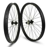 26er Cycling mtb wheel in bicycle wheel Carbon Fiber Bike clincher Wheelset and 32/32H Spoke Hole mtb 26 carbon mtb wheels