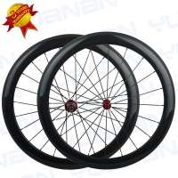 xiamen chinese 700c carbon fiber 50mm depth clincher bike wheel decals with bitex super light 24 hole hub